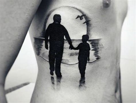 70 Tatuajes de padre e hijo increíbles para decirlo。